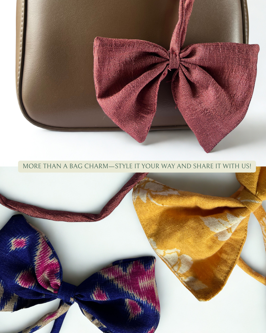 Bow Charms (Assorted Pack of 10)