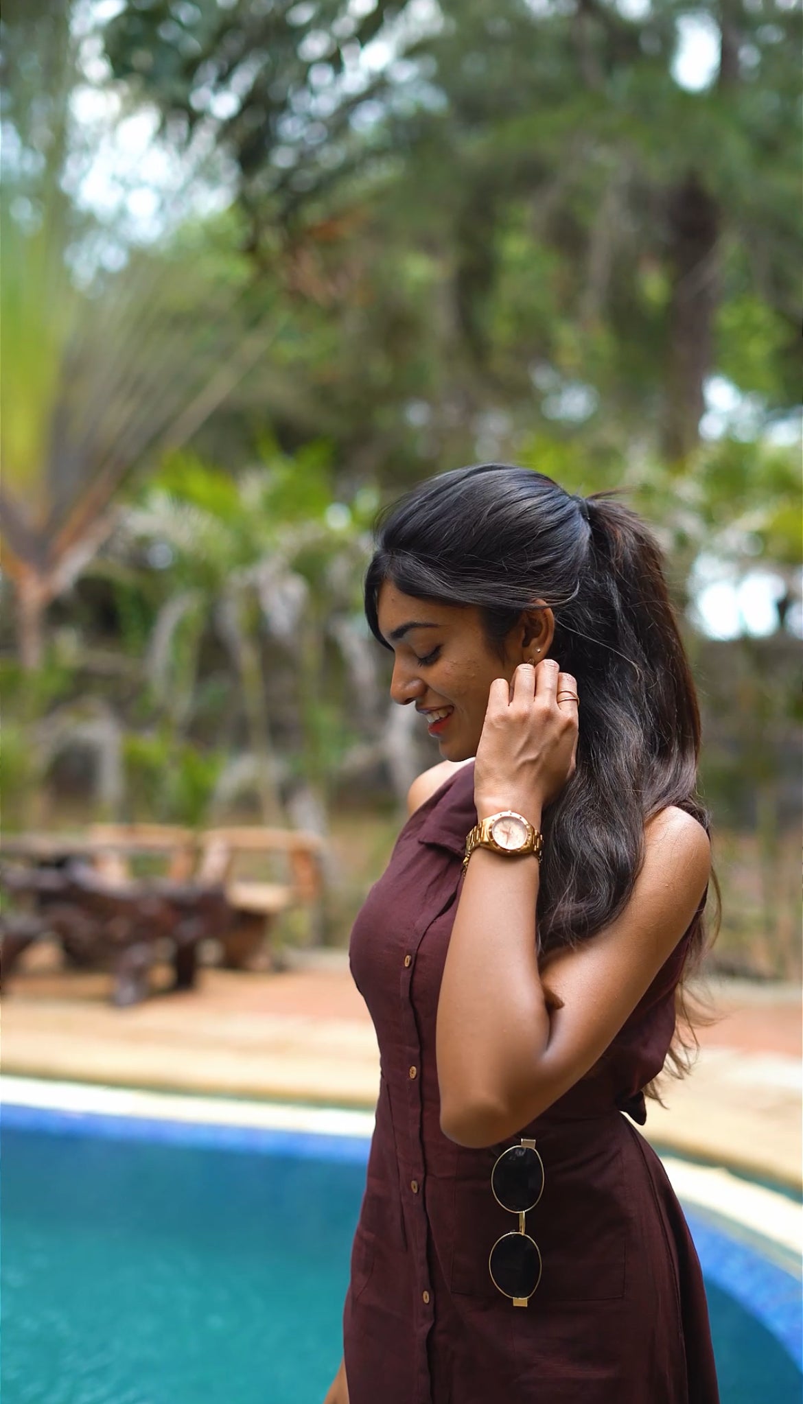 Cinnamon Dusk Dress