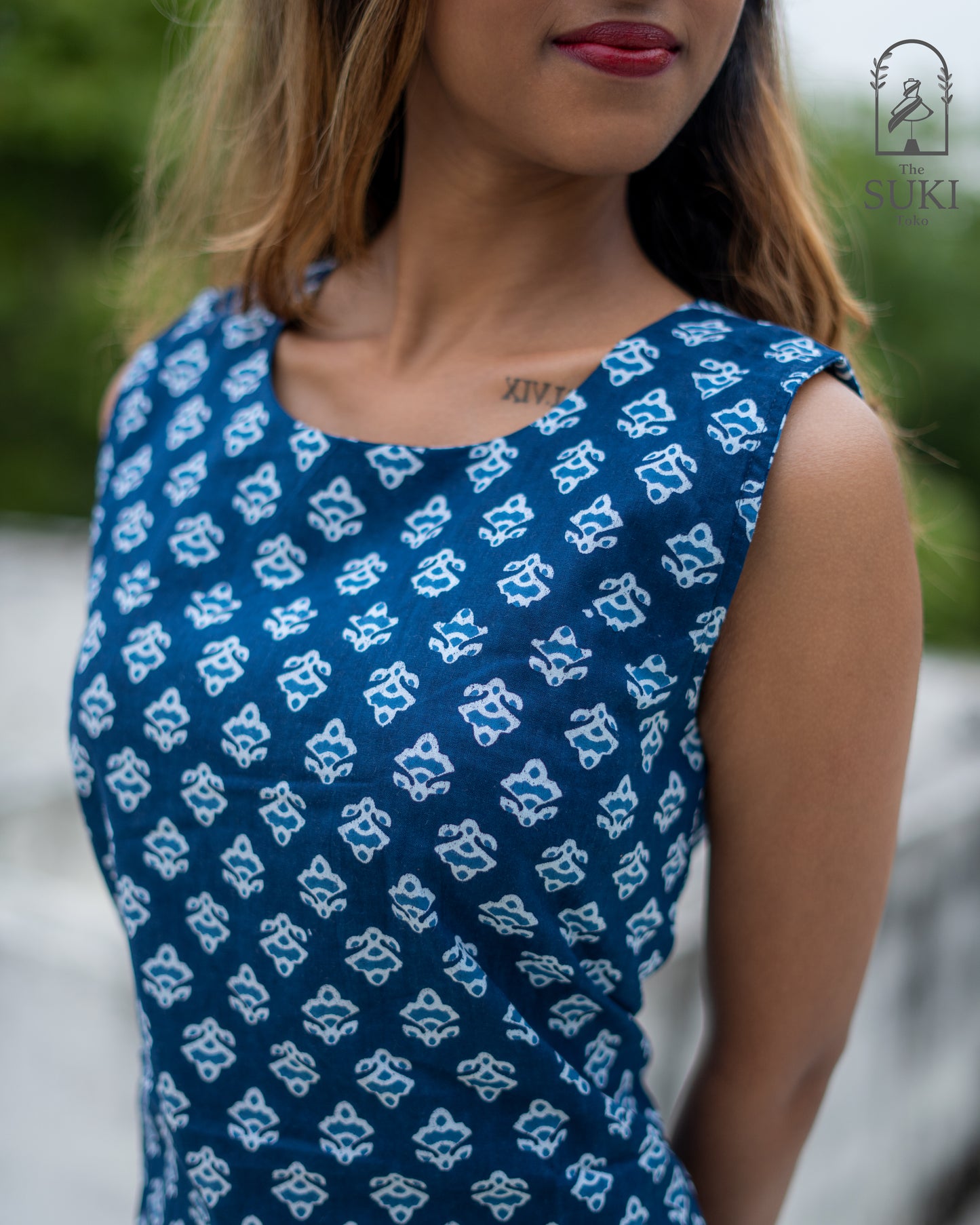 Indigo Bliss dress