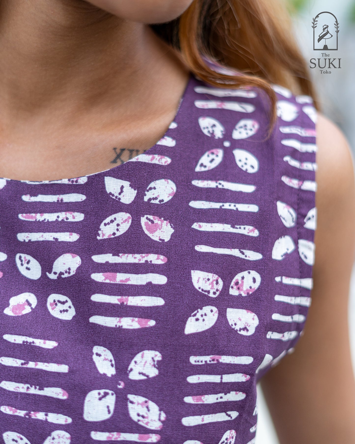 Midnight Blossom Dress