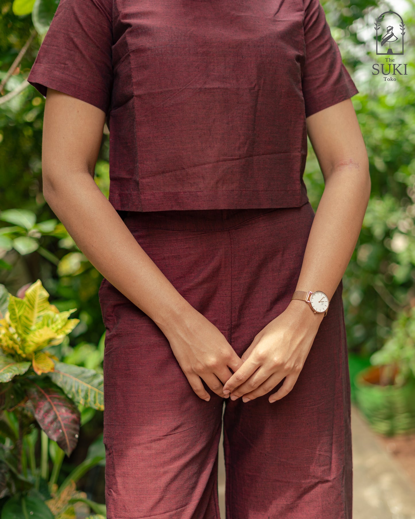 Burgundy Grove Co-ord Set