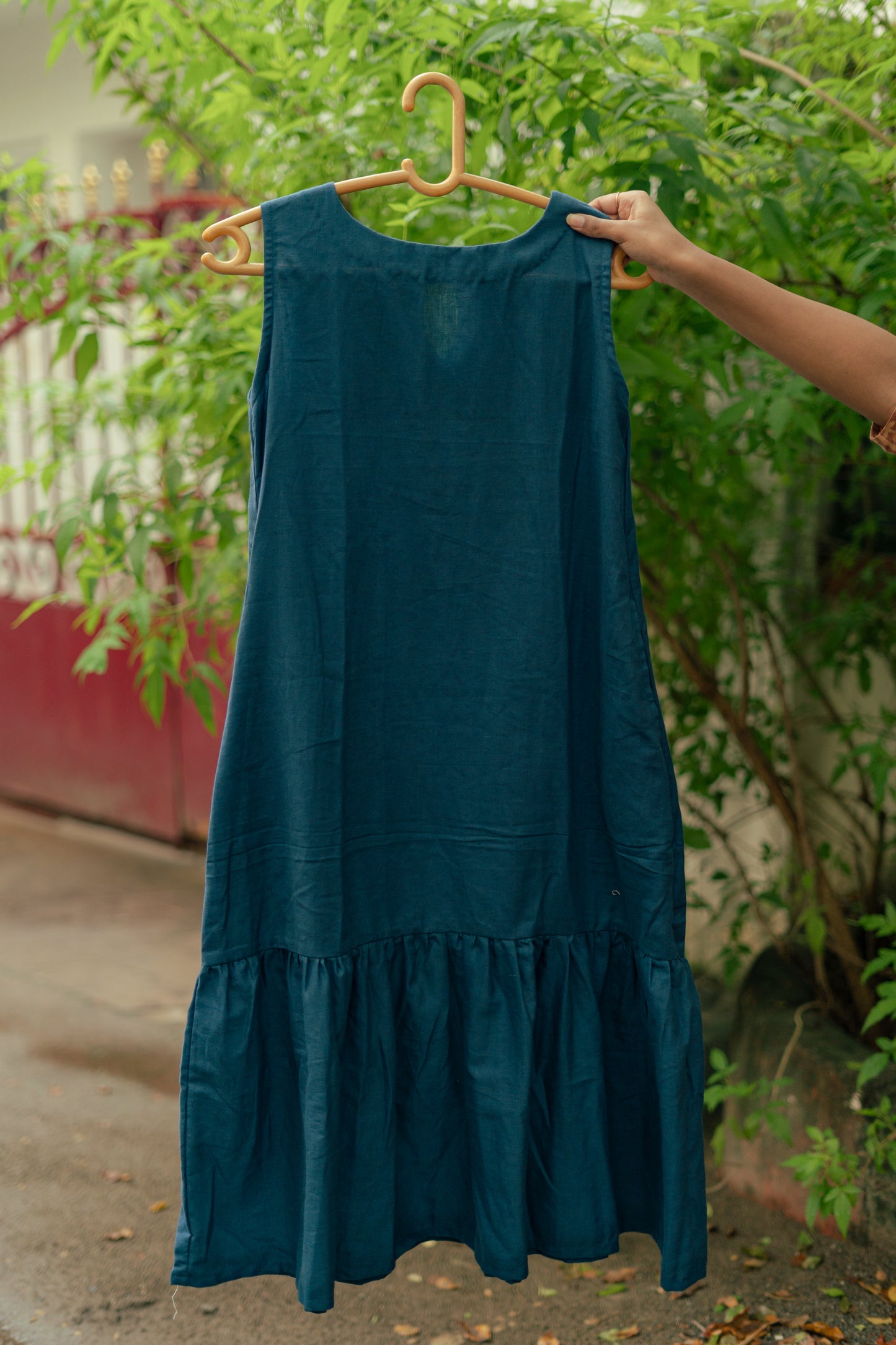 Teal Blue Dress