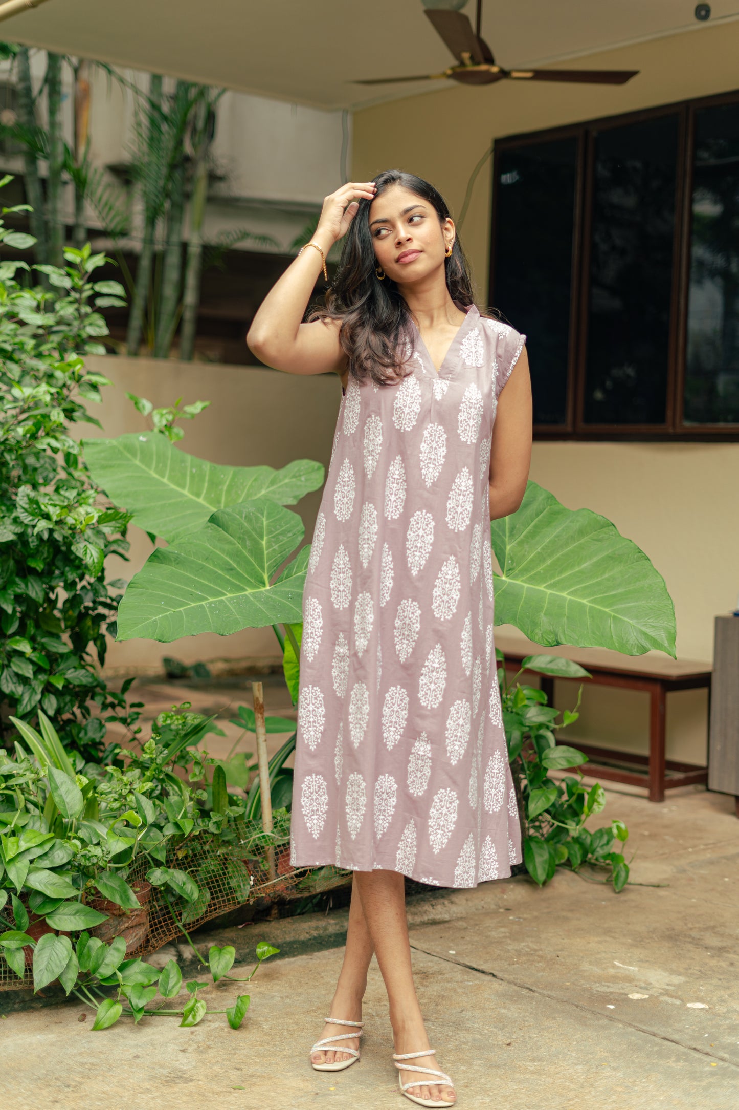 Mauve Blossom dress
