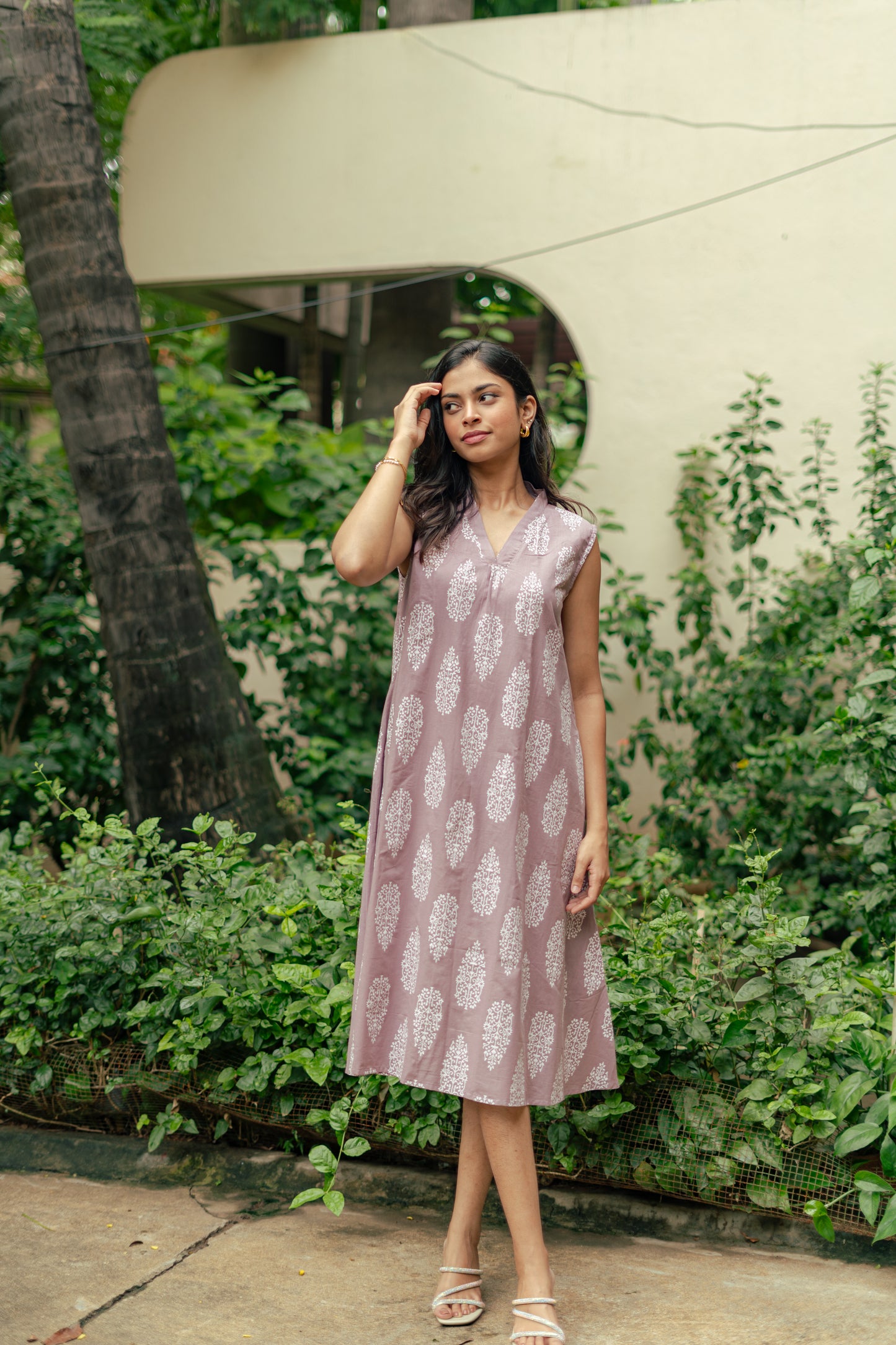 Mauve Blossom dress
