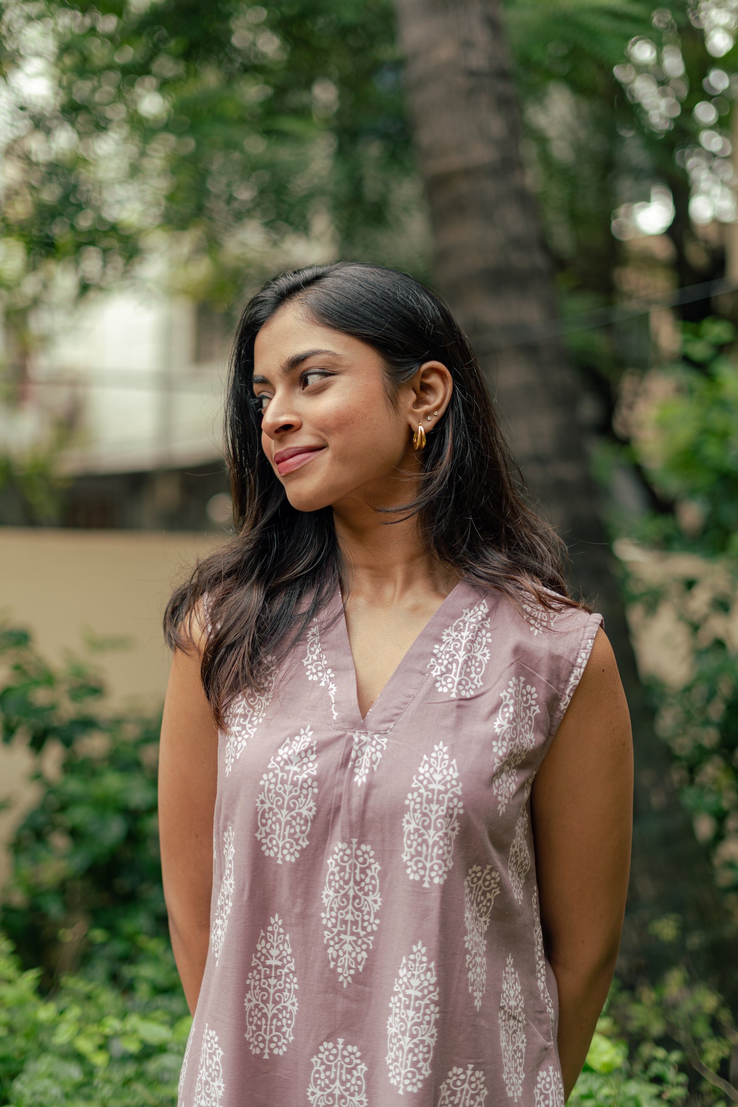 Mauve Blossom dress