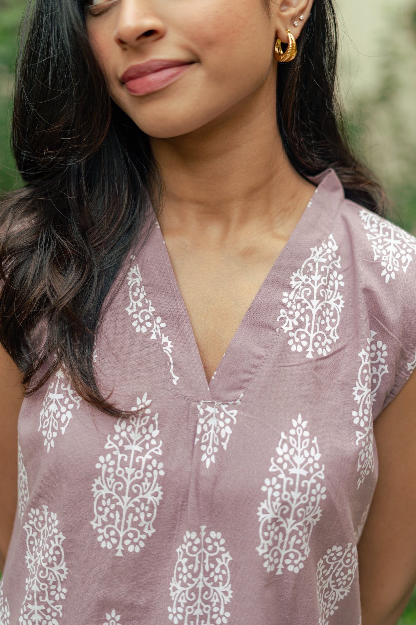 Mauve Blossom dress