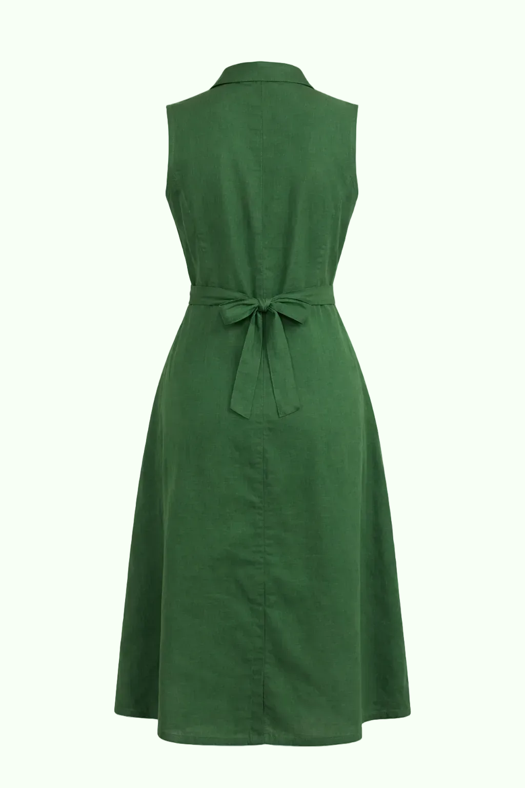 Forest Green Bow back Dress