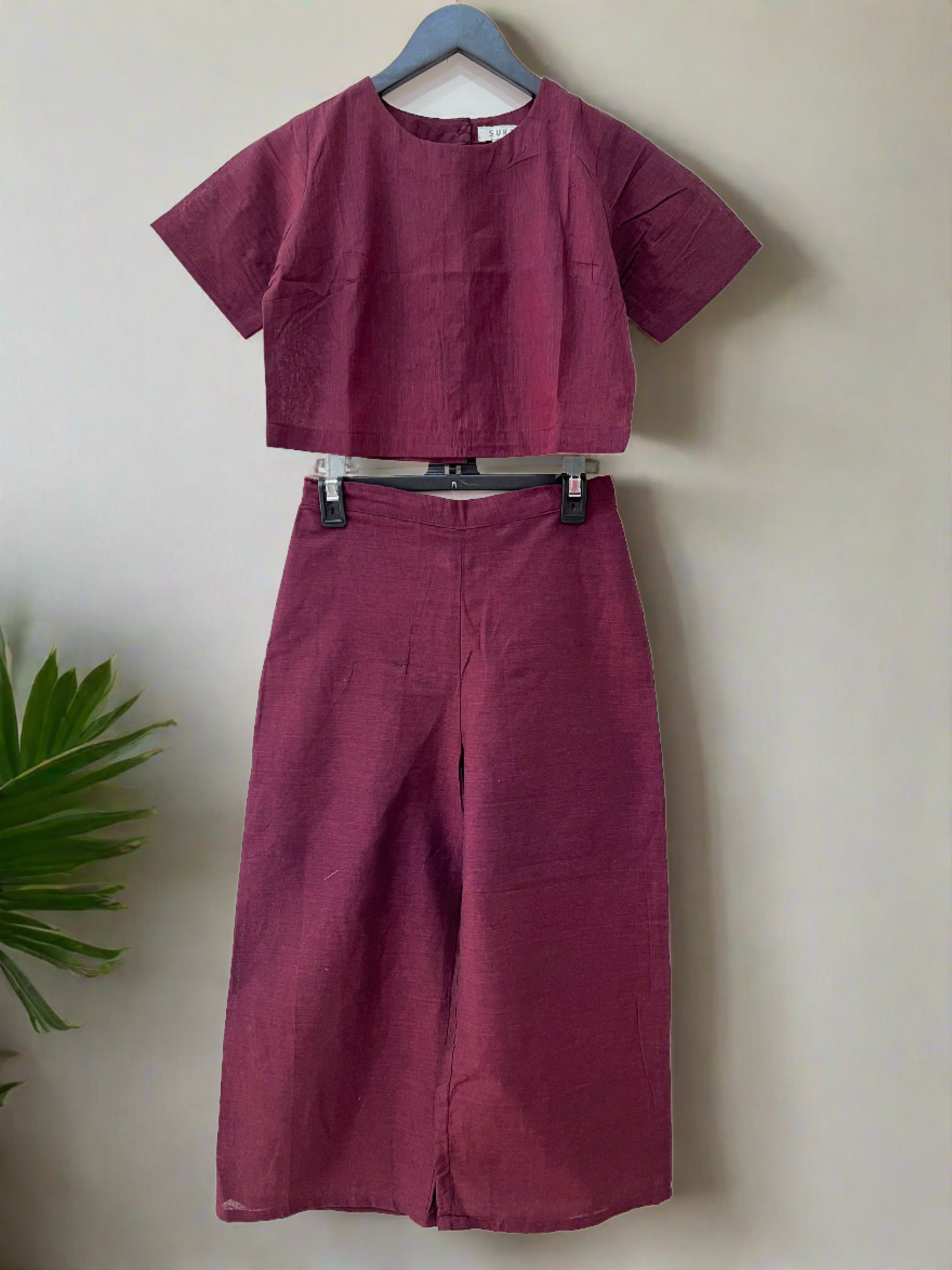 Burgundy Grove Co-ord Set