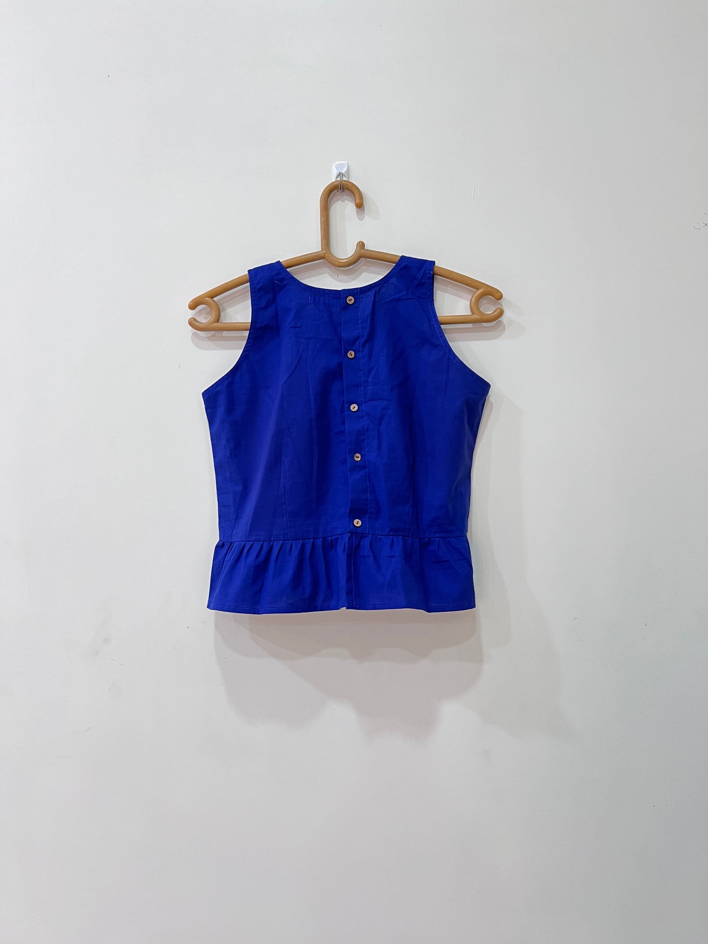 Sapphire Frill Crop Top