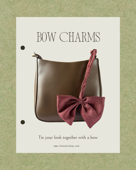 Bow Charms (Assorted Pack of 10)