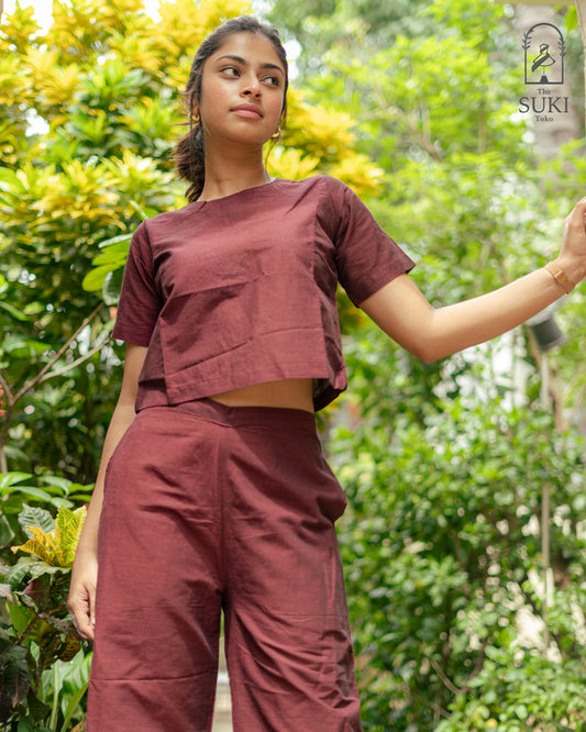 Burgundy Grove Co-ord Set