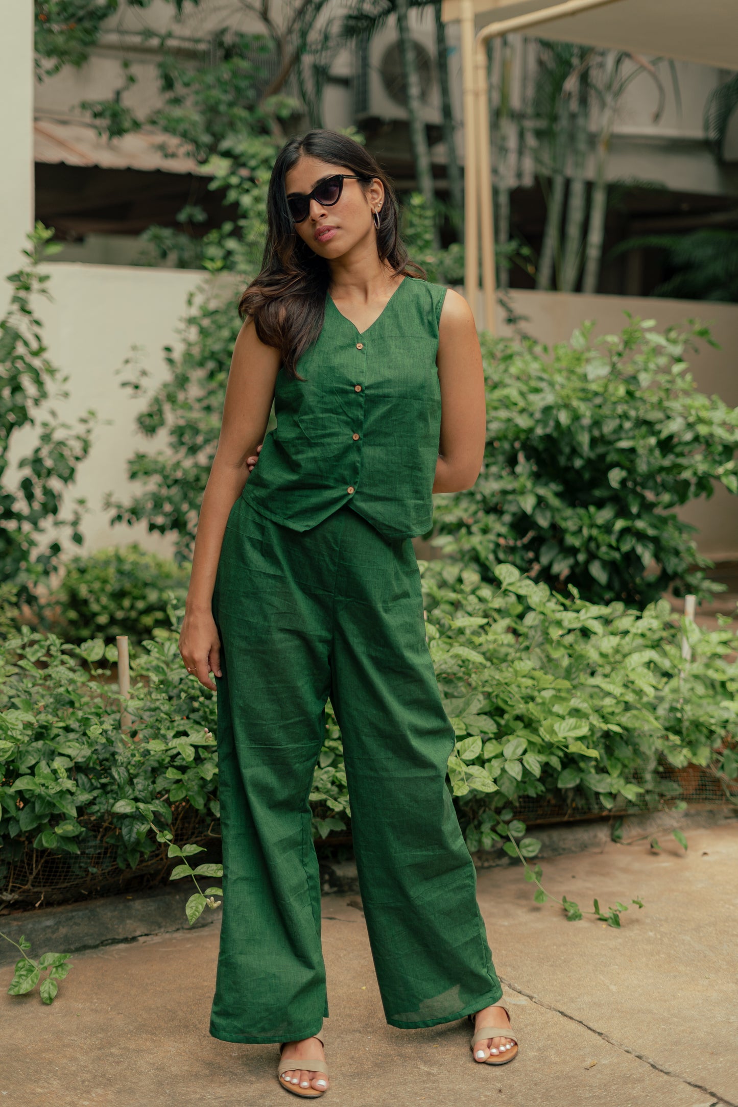 Emerald Waistcoat Co-ords